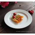 Haonai designed super white ceramic plate